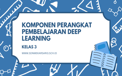 Komponen Perangkat Pembelajaran Deep Learning Kelas 3